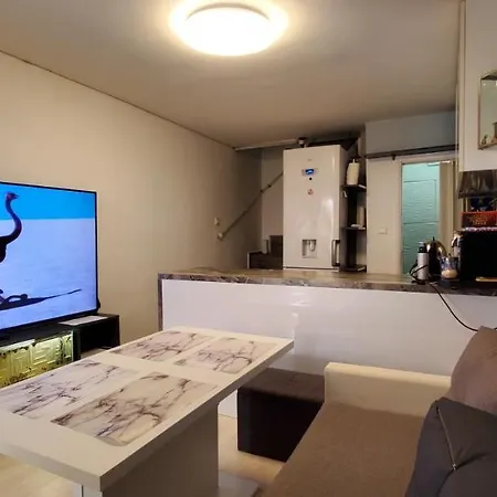 Deluxe Center House With Garden's Tent ,2 Bedrooms And Living Next To The And Sea Garden- 5 Min By Walk,with Equiped Kitchen Burgas